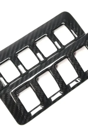 Molded Innovations Gloss Carbon Fiber Trunk Button Panel Cover 2022-2024 WRX Mega Sale