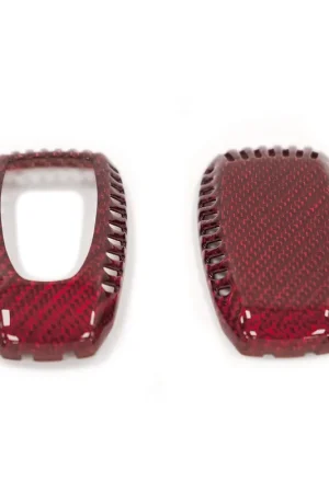 Molded Innovations Gloss Carbon Fiber Vented Key Fob Cover Red Most Subaru Models Buy Online