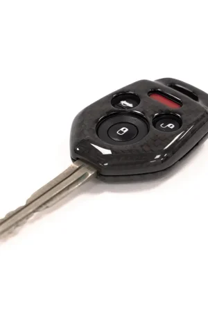Today Only Molded Innovations Gloss Carbon Fiber Key Cover Black Most Subaru Models