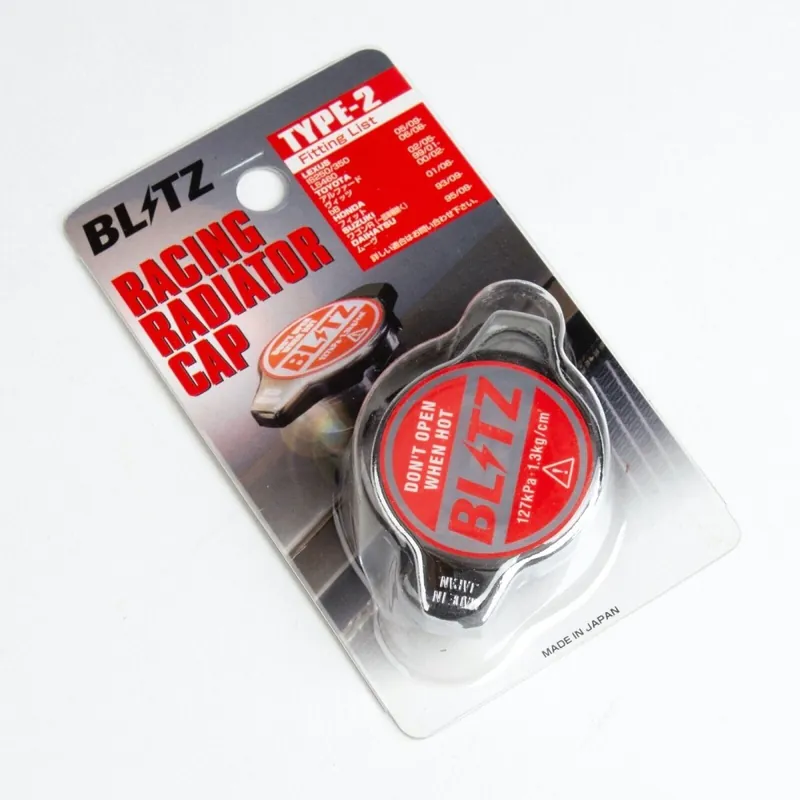 Order Now Blitz Racing Type 2 Radiator Cap Red 1.3 Bar 2013-2024 BRZ / 2013-2023 GR86