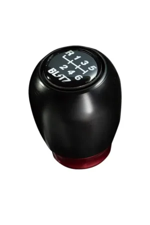 Blitz Racing Black Shift Knob w/ Red Ring 2013-2024 BRZ / 2013-2016 FRS / 2022-2024 GR86 Viral