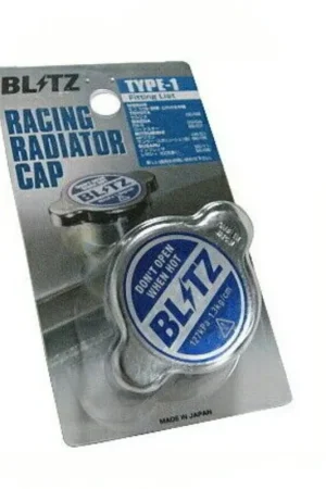 Reduced Price Blitz Racing Type 1 Radiator Cap Blue 1.3 Bar 2002-2021 WRX / 2002-2021 STI