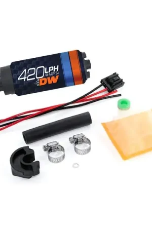 Original DeatschWerks DW420c Series 420LPH Fuel Pump w/ Install Kit 2002-2007 WRX / 2004-2007 STI