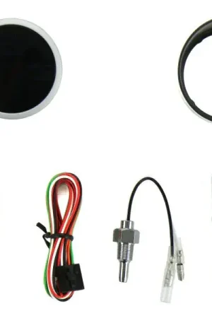 High Quality Prosport Performance Series Amber / White Electronic Oil Temperature Gauge 52MM