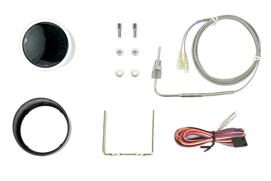 Money Back Guarantee Prosport Performance Series Amber / White Electronic Exhaust Gas Temperature "EGT" Gauge 52MM