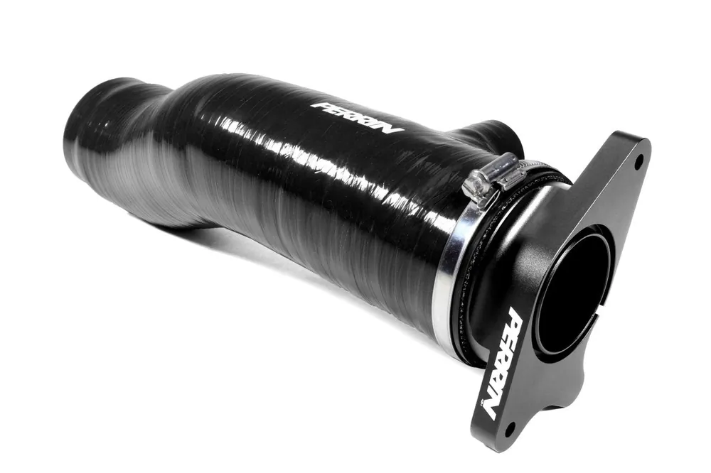 Hot Deal Perrin Turbo Inlet Hose w/ Nozzle Black 2022-2024 WRX Version 1 Fitment / 2019-2025 Ascent / 2020-2025 Legacy / 2020-2025 Outback XT