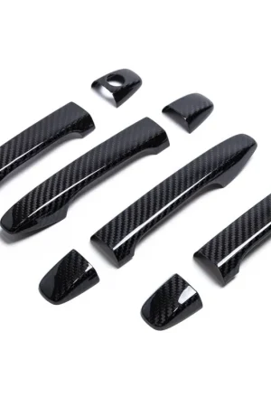 Free Shipping Molded Innovations Gloss Carbon Door Handle Covers 2022-2024 WRX