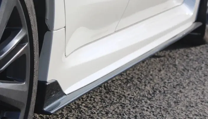 JNA Performance V Style ABS Side Skirt Extensions 2015-2021 WRX / 2015-2021 STI Special Discount