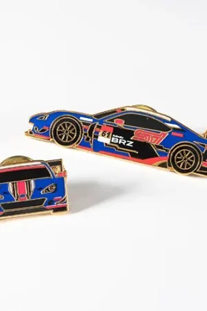Hot Picks Subaru JDM STI Pin Badge Set (GT300 BRZ)