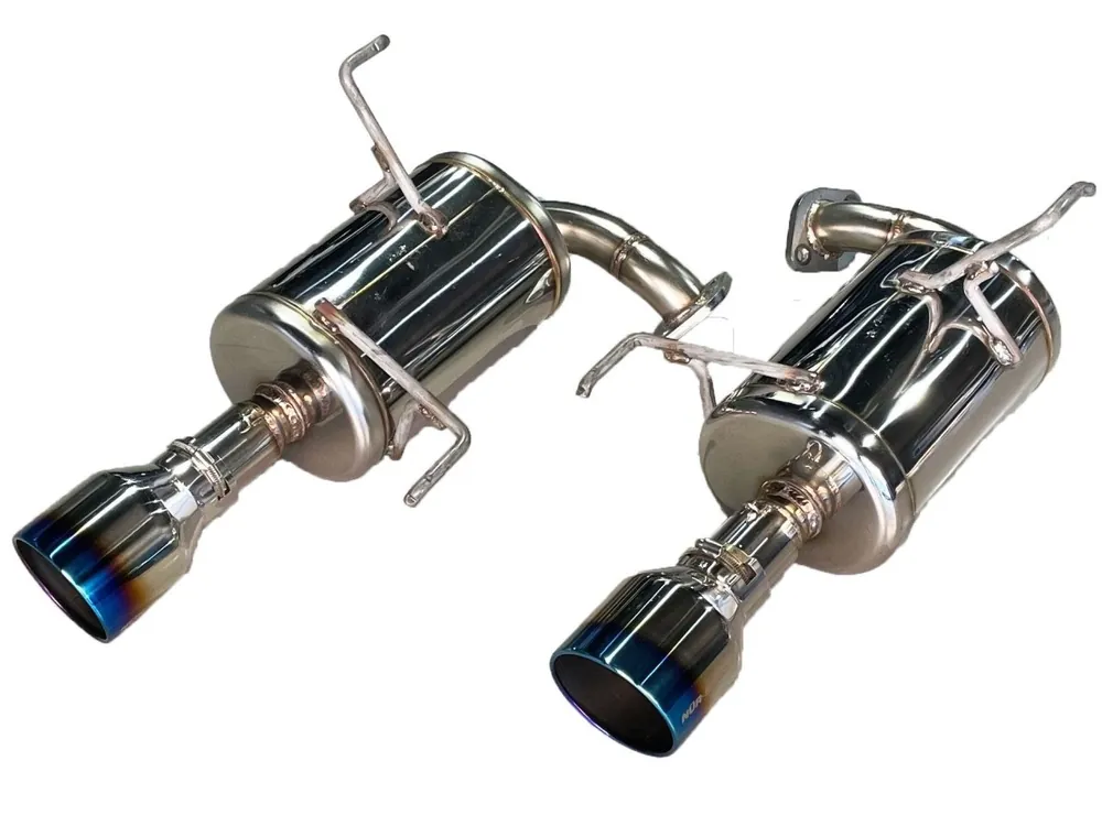 Blitz NUR-SPEC Custom Series Axle Back Exhaust w/ Burnt Stainless Tips 2022-2024 WRX Top Pick