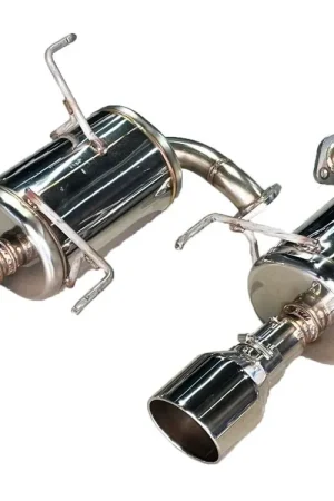 Premium Blitz NUR-SPEC Custom Series Axle Back Exhaust w/ Polished Stainless Tips 2022-2024 WRX