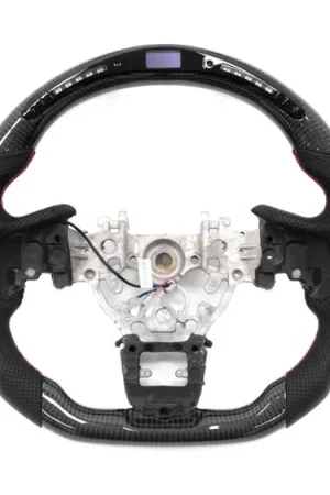 Handmade Molded Innovations Original Carbon Fiber Steering Wheel with Digital Pro Classic Display 2022-2024 WRX