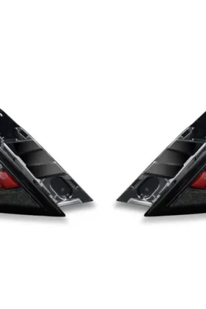 Molded Innovations EvoGlow Series DynamicLume LED Tail Lights Smoke Lens w/ Black Base & Red Bar 2022-2024 WRX Authentic