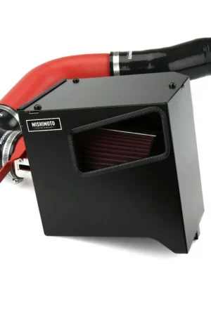 Mishimoto Cold Air Intake Red w/ Air Box 2015-2021 WRX Next Day Delivery
