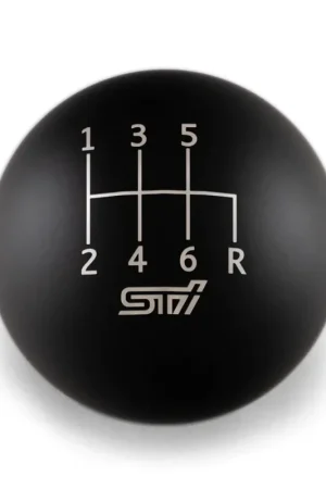 Final Sale Billetworkz Weighted Shift Knob w/ 6 Speed STI Engraving 2004-2021 STI