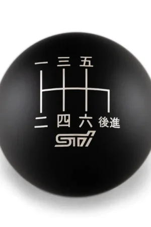 Billetworkz Weighted Shift Knob w/ 6 Speed Japanese Engraving 2004-2021 STI Editor’s Pick