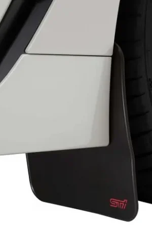 Subaru OEM Mudflap Set Black w/ Cherry Red STI Logo 2022-2024 BRZ Seasonal Sale