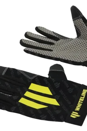 Certified Whiteline Mechanic Gloves Black / Yellow Large