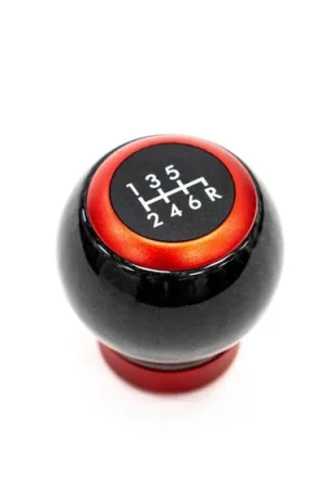Flash Sale Molded Innovations Weighted Carbon FiberShift Knob w/ Red Accents 2015-2024 WRX / 2004-2021 STI