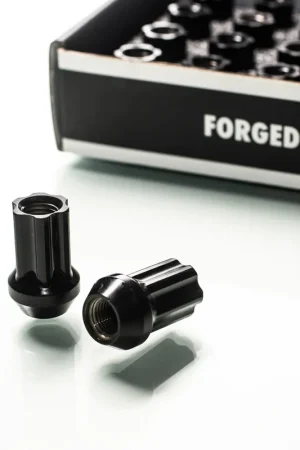 Affordable Titan 7 O.W.L Steel Racing Lug Nut Set 35MM M12X1.25 Machine Black Most Subaru Models