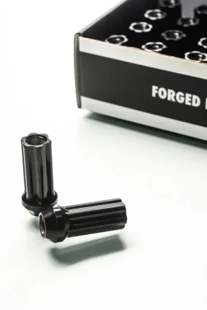 Titan 7 O.W.L Steel Racing Lug Nut Set 50MM M12X1.25 Machine Black Most Subaru Models Secure Checkout