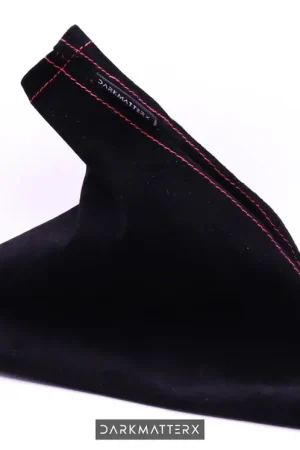 Final Sale DARKMATTERX Suede E-Brake Boot Black w/ Red Stitching 2022-2024 WRX