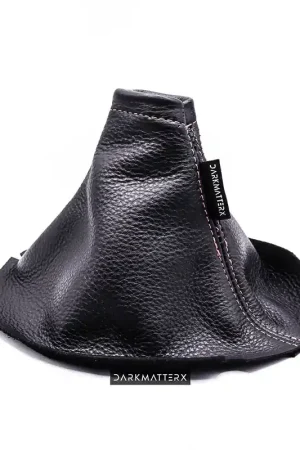 DARKMATTERX Gaucho Leather Shift Boot Black w/ Red Stitching 2015-2021 WRX Must Have