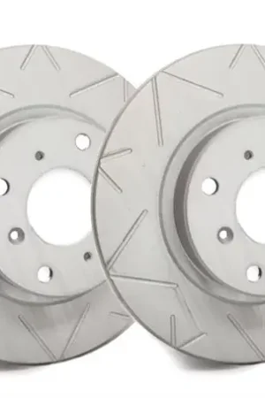 SP Performance Peak Series Slotted Rear Rotor Pair 2004 STI Must Have