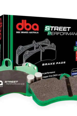 Exclusive DBA Street Performance Series Rear Brake Pads 2022-2024 WRX w/ Hand E-Brake/ 2013-2021 BRZ w/ Steel Calipers / 2010-2014 Legacy / 2014-2015 Forester XT