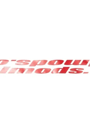 Subimods Official "Italic JDM Style" Transfer Style Sticker Pair Red Hot Deal