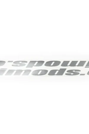 Subimods Official "Italic JDM Style" Transfer Style Sticker Pair Silver While Supplies Last