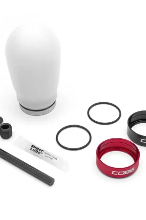 Sale COBB Weighted Tall Shift Knob White w/ Interchangeable Base 2013-2025 BRZ / 2013-2016 FRS / 2017-2021 GT86 / 2022-2025 GR86