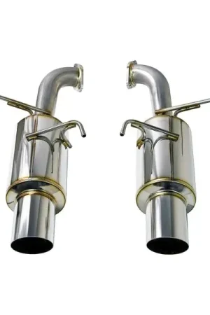 Remark R1 Dual Muffler Axle Back w/ Polished Tips 2022-2024 WRX Seasonal Sale