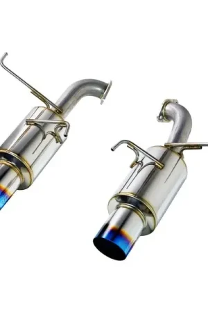 Free Returns Remark R1 Dual Muffler Axle Back w/ Burnt Tips 2022-2024 WRX