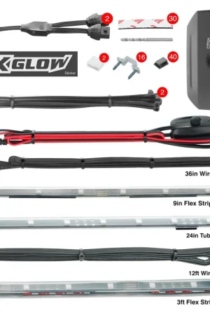 XKGlow Underglow + Interior + Wheel LED Accent Light Kit | App-controlled Markdown