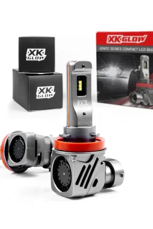 XKGlow Ignite Series Compact LED Bulb Kit | H7 Fitment Warranty Included