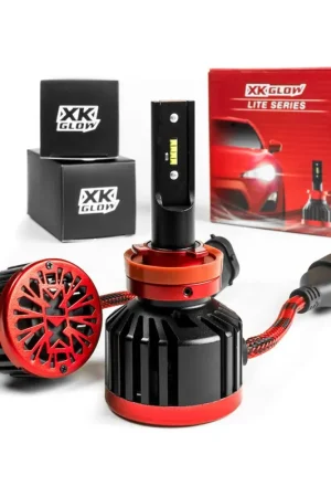 Today Only XKGlow Lite Series LED Bulb Kit | H11 / H9 / H8 Fitment