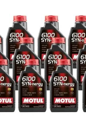 Motul 6100 5W-30 SYN-NERGY Motor Oil Case (12x 1L Bottles) Genuine