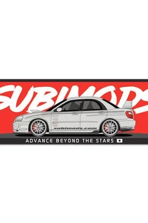 Subimods Official Twenty Twenty-Five Series "GD Rising Sun" Sticker Free Returns