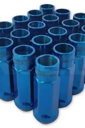 Trusted Brand GKTECH Blue Open Ended Lug Nuts Pack of 20 12X1.25 Most Subaru Models