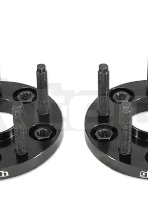 High Quality GKTECH Hubcentric 56.1mm / 56.1mm Wheel Spacer Pair Black 15mm / 5x100