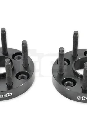 Editor’s Pick GKTECH Hubcentric Wheel Spacer Pair Black 25mm / 5x100
