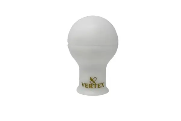 Budget VERTEX Monochrome Shift Knob White w/ Gold Logo Most Subaru Models