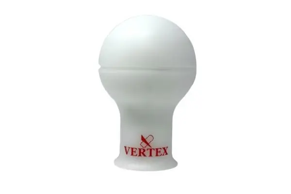 Crafted VERTEX Limited Edition Monochrome Shift Knob White w/ Pink Logo Most Subaru Models