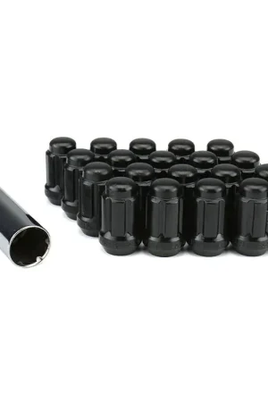 FactionFab Closed End Black Lug Nuts 12x1.25 Most Subaru Models Best Seller