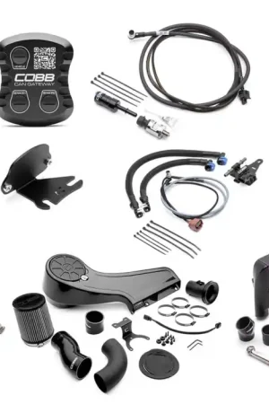 Don’t Miss Out COBB NexGen Stage 2 + CAN Flex Fuel Power Package w/ Redline Intake and Black Intercooler 2015-2017 WRX 6MT