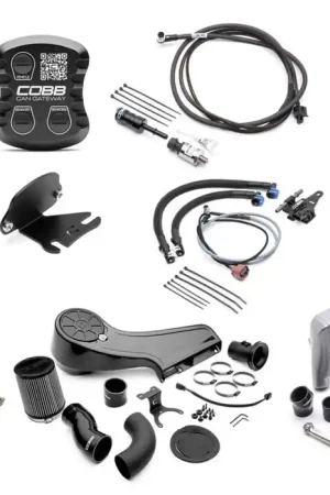 Bulk Order COBB NexGen Stage 2 + CAN Flex Fuel Power Package w/ Redline Intake and Silver Intercooler 2018-2021 WRX 6MT