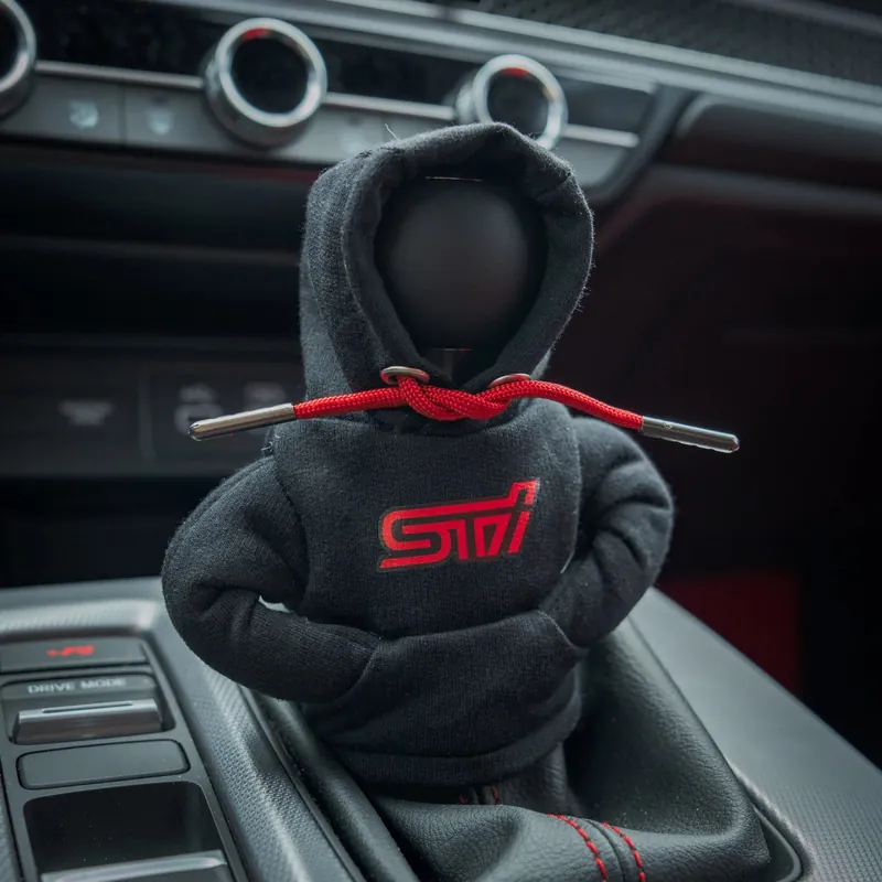 Billetworkz Shift Knob Hoodie w/ STI Logo Most Manual Subaru Models Reduced Price