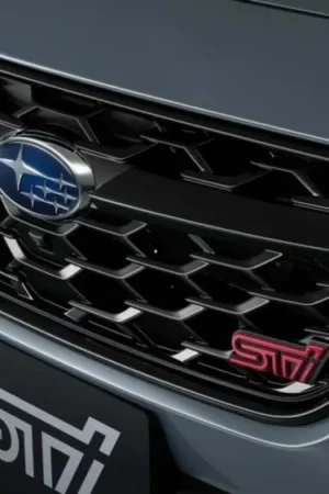 Secure Checkout Subaru JDM STI S4 Front Grille Crystal Black Silica 2022-2024 WRX