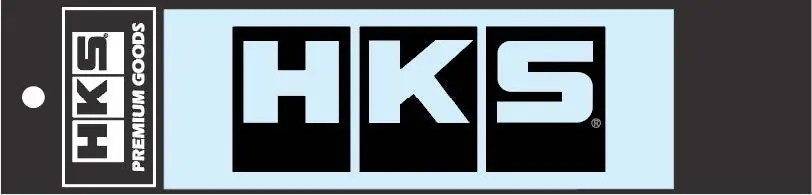 Fan Favorite HKS 2024 Series Logo Sticker W135 Black
